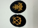 Tysk Kriegsmarine patches. Originale