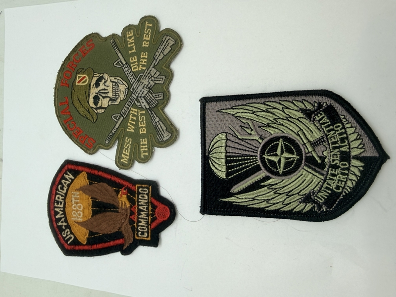 Samling patches. Originale