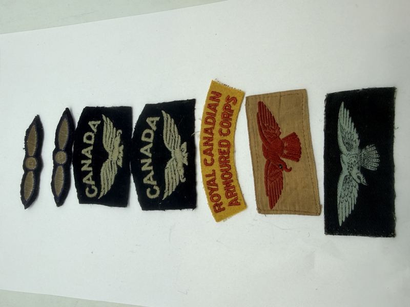 Samling flyvevinger mm. Originale