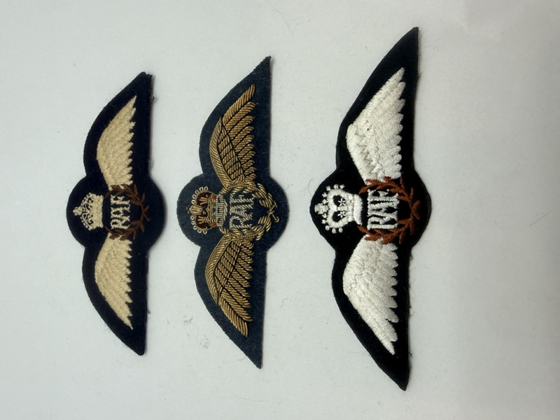 Samling RAF vinger. Originale