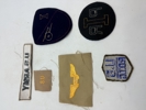 Samling stofmærker. Originale 