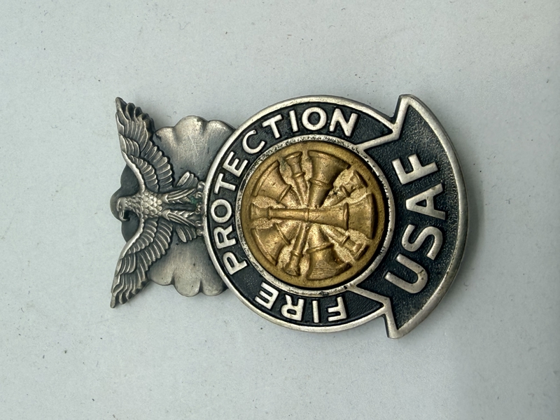 Vietnam War United States Air Force Fire Protection Badge. Original
