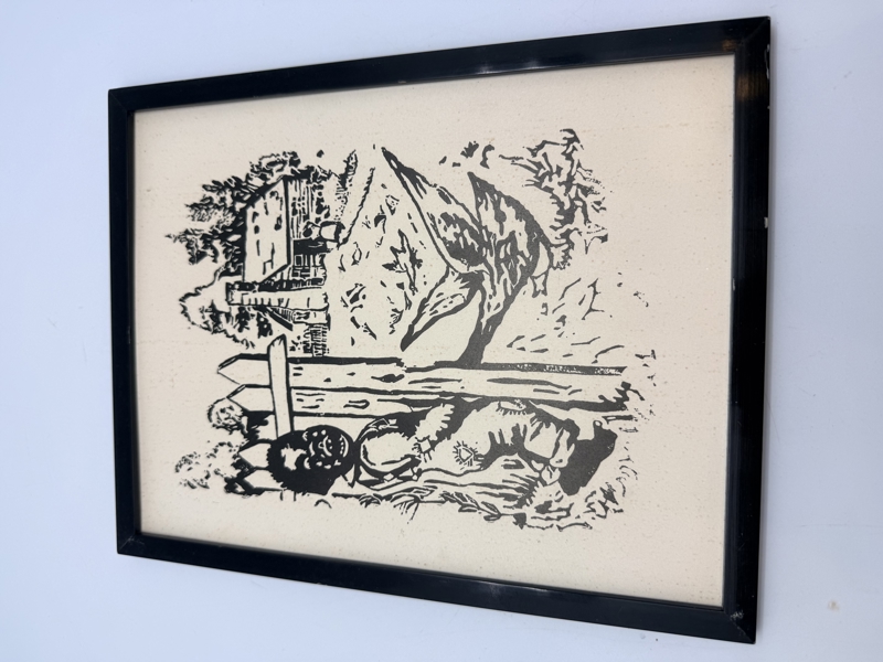 Foto af sort dreng der bliver nappet i de ædlere dele