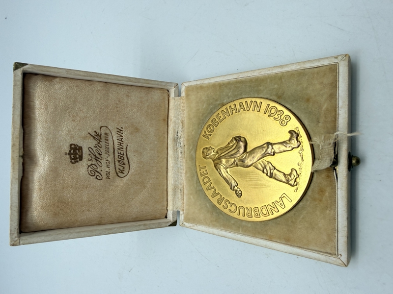 Æske med Danske vægtlodder 