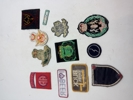 Samling stofmærker. Originale 