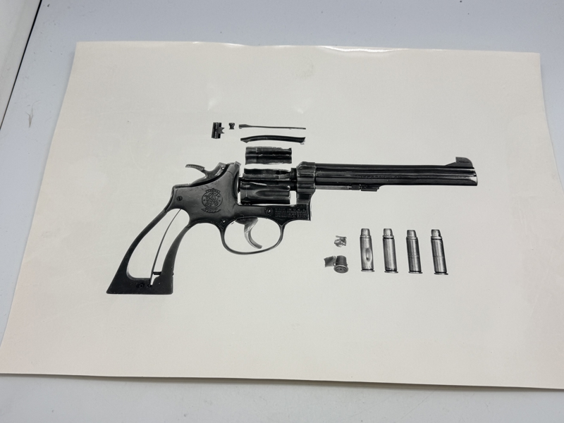 Dokumentations foto af tommel sprængning  S&W