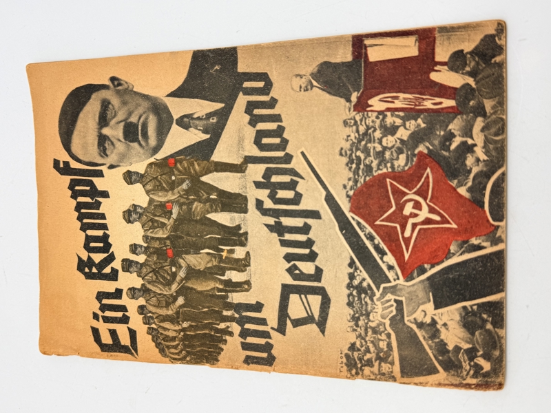 Tidlig Tysk Hitler propaganda 1933, original