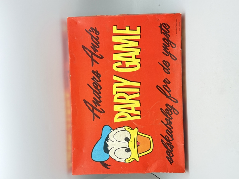 Anders And party game, originalt (ej komplet) 