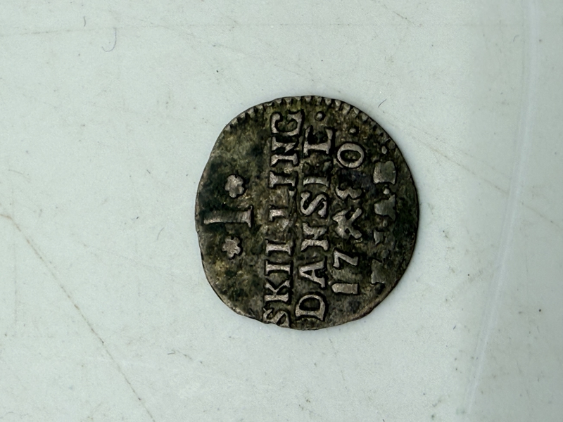 1 skilling danske 1780, sølv