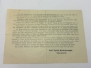 Oprop nedkastet over Danmark den 9 april 1940, original 