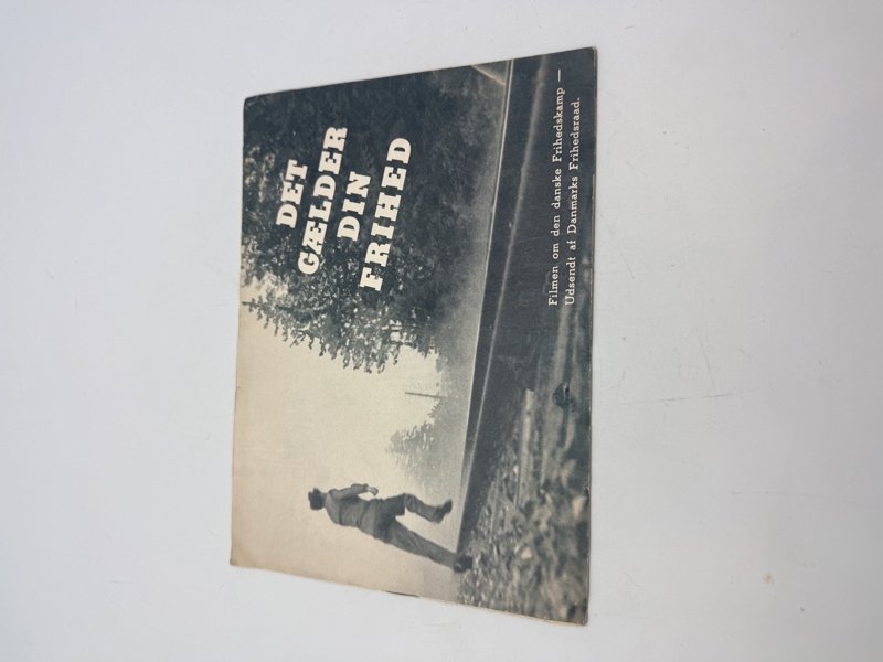 Sjælden dansk film pjece fra ww2. Original 
