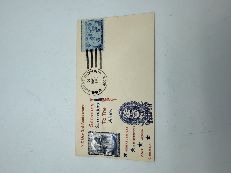 First day cover med VE-Day 