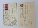 Tyske ww2 postkort, sendt til Danmark, originale 