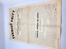 Svensk Nazistisk blad WW2, ekstremt sjælden 