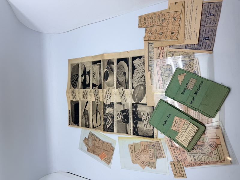 Lot rationerings mærker WW2 og efter