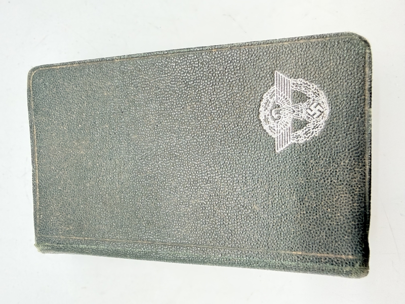 Tysk politi håndbog fra 1938, original 