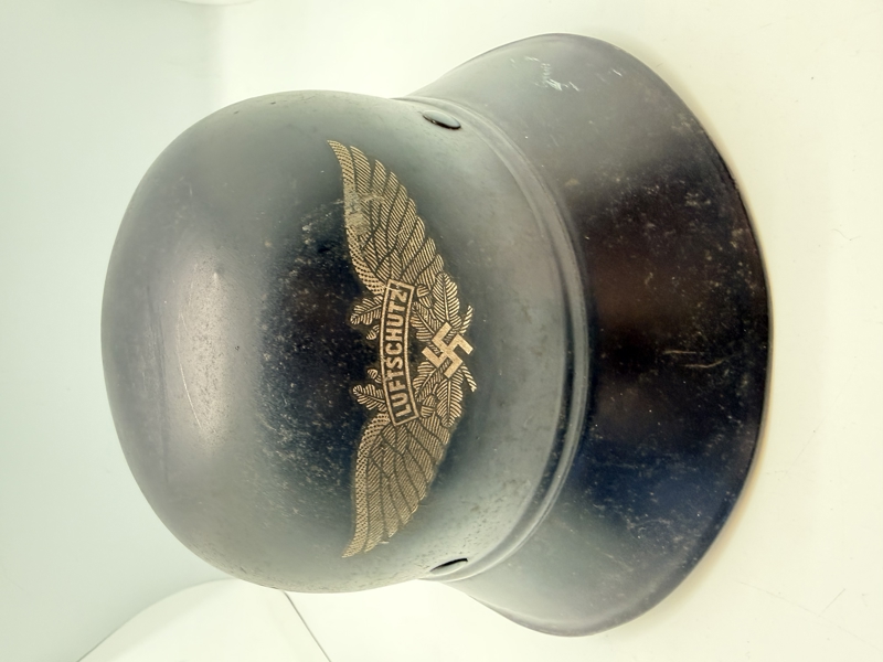 German LUFTSCHUTZ M38 GLADIATOR HELMET, original 