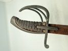 Dansk Dragon sabel model 1808, originalt loftfund 