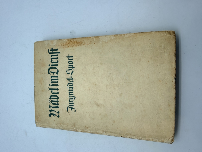 Tysk træningsbog for Deutsche bund madel WW2, original 