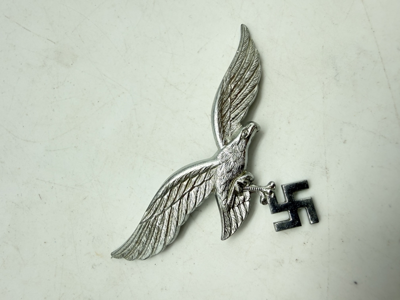 Tysk Luftwaffe kasket ørn, original 