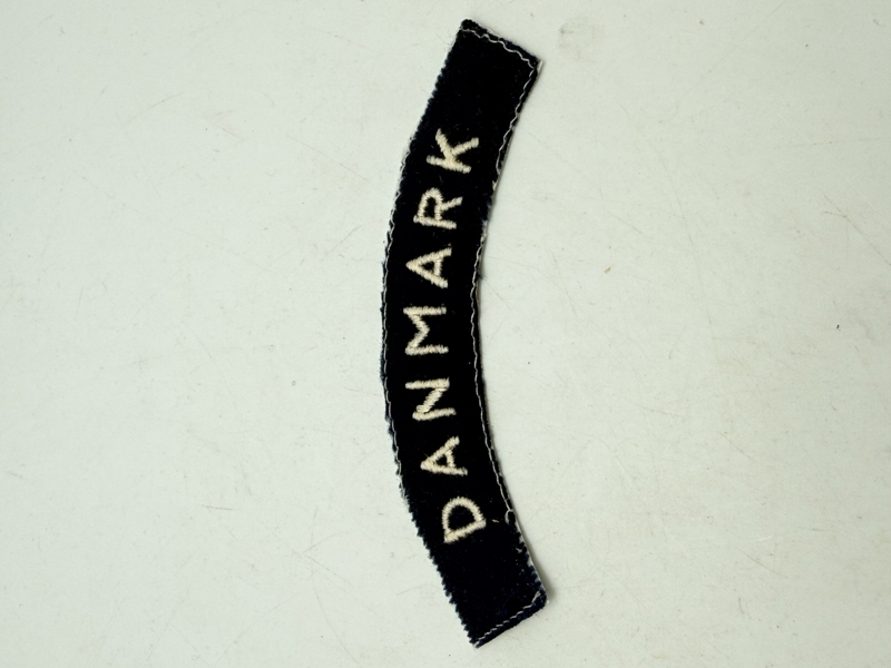 Dansk Militært skulder flash fra lige efter krigen, originalt