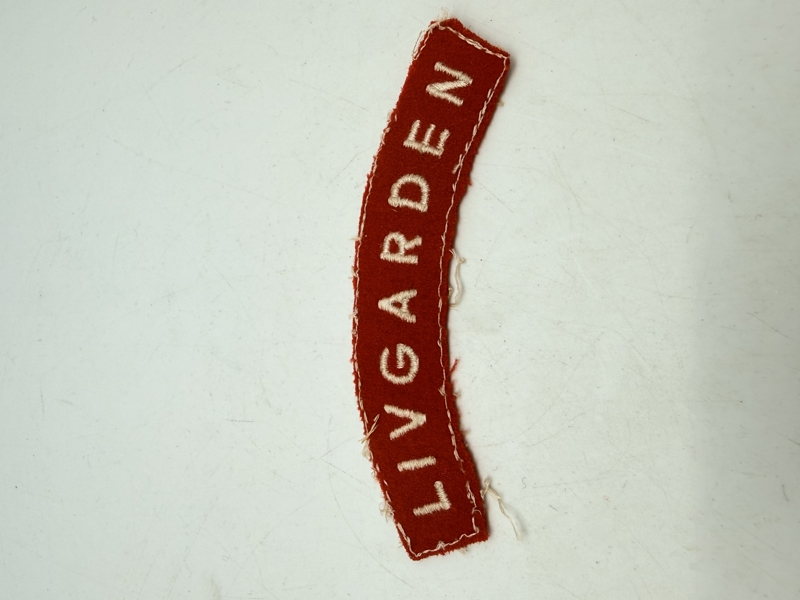 Dansk Militært skulder flash fra lige efter krigen, originalt