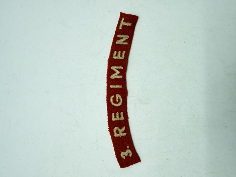 Dansk Militært skulder flash fra lige efter krigen, originalt