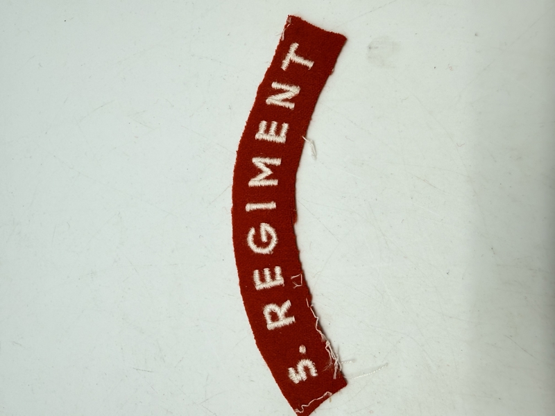 Dansk Militært skulder flash fra lige efter krigen, originalt