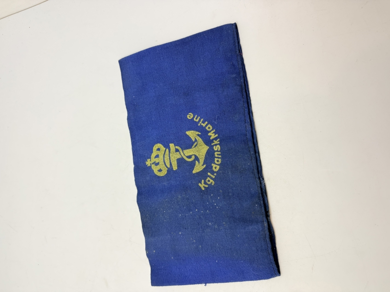 Dansk marine armbind Fremstillet i Sverige under WW2, originalt 