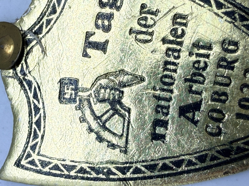 Tysk Dagsmærke fra 1933, originalt 