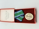 HJV 25 års medalje af Sterlingsølv 