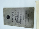 Tysk WW1 soldaterbog, original 