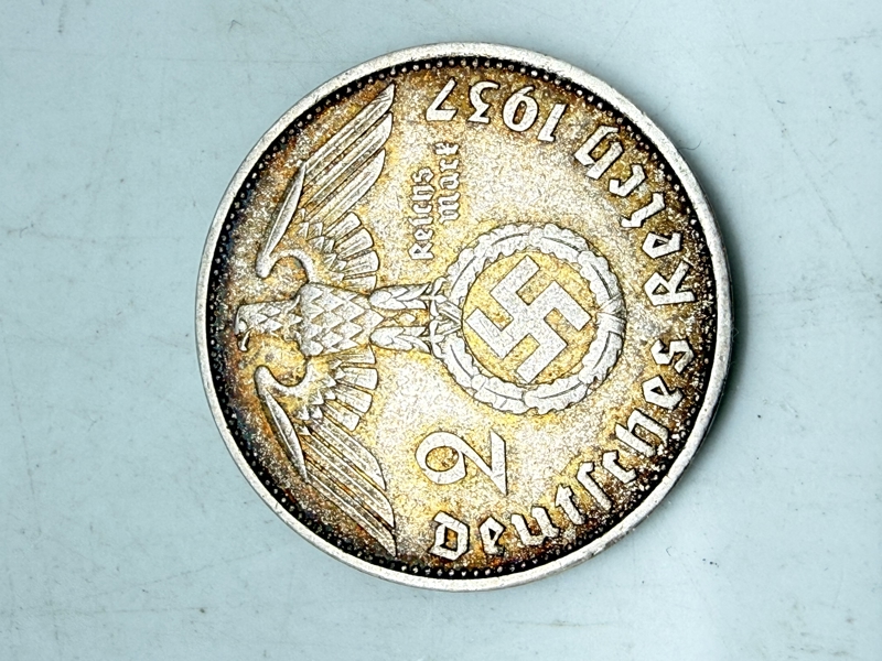Tysk 2 Mark sølv 