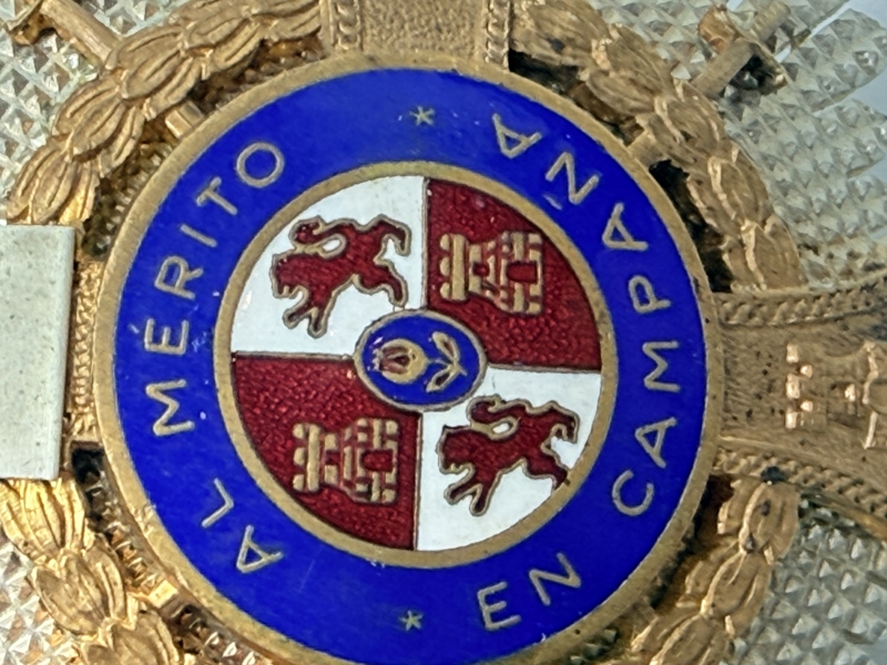 Spain, Spanish State. A Spanish War Cross Breast Star, German-Made for Condor Legion Personnel, original rare 