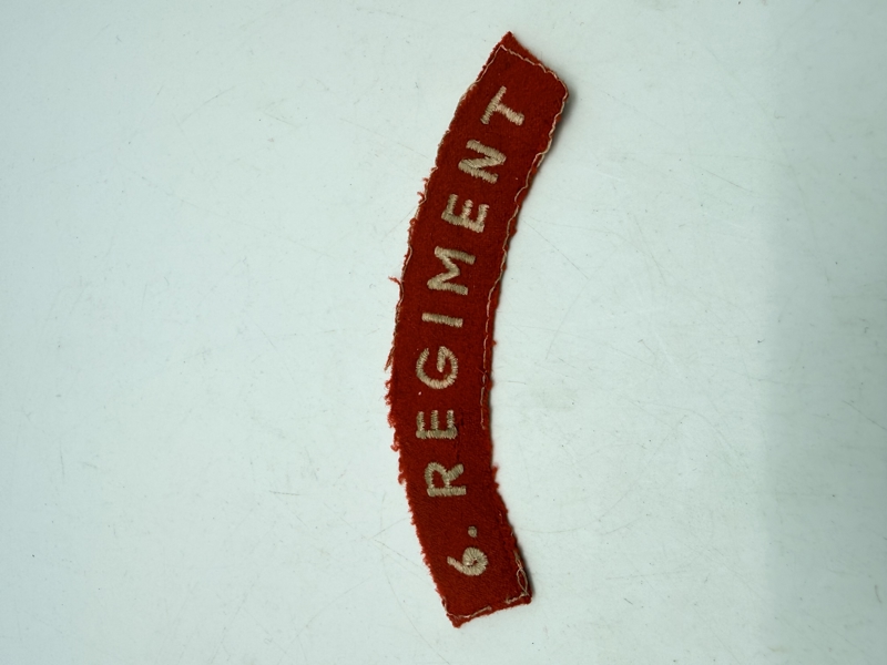 Dansk Militært skulder flash fra lige efter krigen, originalt