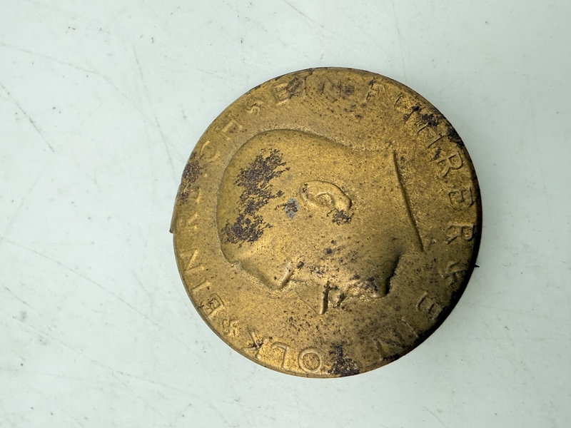 Adolf Hitler pin, original 