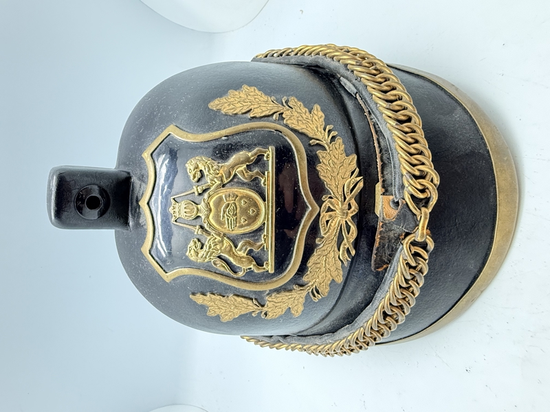 Dansk M20 politihjelm høj rang 