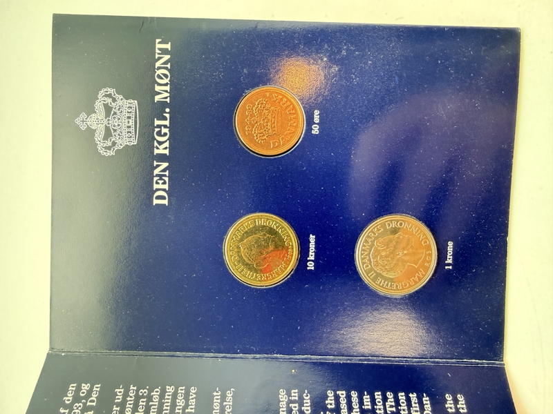 Møntsæt 1989 Kongelig mønt