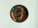 Island 1941 USAF Keflavik token, ekstrem sjælden token fra den amerikanske base i Keflavik på Island under 2. verdenskrig