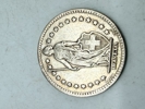 Schweiz 2 franc sølv, 10 gram 0.835 lødighed