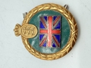 Badge for at få over 9 i Engelsk på politiskolen 