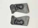 Greb skaller Tysk Sauer pistol 1943, originale 