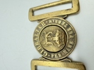 Engelsk bæltespænde WW2, originalt 