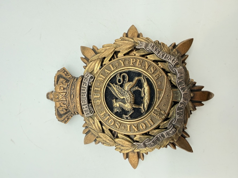 Stort Victoriansk mærke for Tropehjelm, originalt 