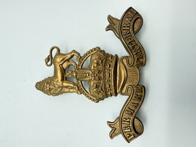 Stort WW2 mærke for Tropehjelm, originalt 