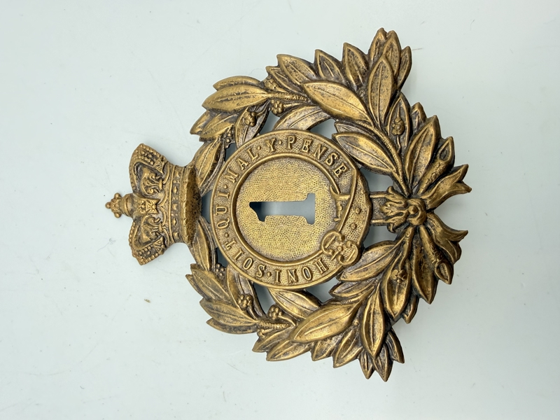 Stort Victoriansk mærke for Tropehjelm, originalt 