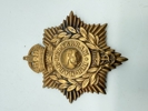 Stort Engelsk WW1 mærke for Tropehjelm, originalt 