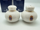 Royal Copenhagen salt og pepper fra Udenrigsministeriet 