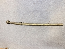 ANTIQUE BURMESE DHA TEMPLE SWORD WITH SCABBARD, ORIGINAL 