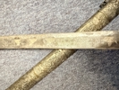 ANTIQUE BURMESE DHA TEMPLE SWORD WITH SCABBARD, ORIGINAL 